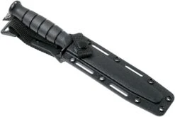 KA-BAR Short 1259 Cuchillo Fijo, Parcialmente Dentado, Funda De Plástico -Cuchillos Tienda de ventas KA1259 07 ka bar