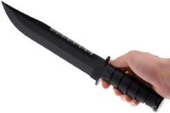 KA-BAR Big Brother 2211 Kraton Parcialmente Dentado, Funda De Cuero -Cuchillos Tienda de ventas KA2211 06 ka bar ka2211 06