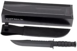 KA-BAR Big Brother 2211 Kraton Parcialmente Dentado, Funda De Cuero -Cuchillos Tienda de ventas KA2211 09 ka bar ka2211 09