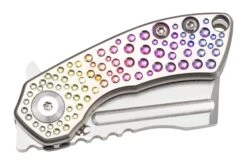 Kansept Mini Korvid K3030A5 Stonewashed CPM-S35VN, Gradient Titanium Navaja, Diseño Justin Koch -Cuchillos Tienda de ventas KSK3030A5 04 kansept