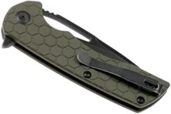 Kansept Kryo T1001A6 Black D2, Soccer Pattern G10 Navaja, Kim Ning Design -Cuchillos Tienda de ventas KST1001A6 04 kansept knives