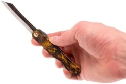 Higonokami Navaja 7,4 Cm KT-HIGO-SPE2, SK-acero Al Carbono, Carey -Cuchillos Tienda de ventas KT HIGO SPE2 08 higonokami kt higo spe2 08