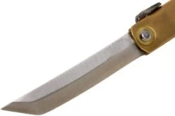Higonokami Navaja 7,7 Cm HIGO12BR, White Paper Steel, Tanto -Cuchillos Tienda de ventas KT HIGO13BR 03 higonokami kt higo13br 03