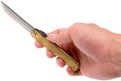 Higonokami Navaja 7,7 Cm HIGO12BR, White Paper Steel, Tanto -Cuchillos Tienda de ventas KT HIGO13BR 07 higonokami kt higo13br 07