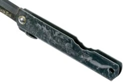Higonokami Navaja 7,3 Cm HIGOC3B, Blue Paper Steel, Grey Black Glitter -Cuchillos Tienda de ventas KT HIGOC3B 05 higonokami