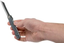 Higonokami Navaja 7,3 Cm HIGOC3B, Blue Paper Steel, Grey Black Glitter -Cuchillos Tienda de ventas KT HIGOC3B 07 higonokami