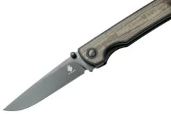 Kizer Rapids V3594C2 154CM Black G10 Green Micarta Navaja, Diseño Carlos Elstner -Cuchillos Tienda de ventas KZV3594C2 03 kizer
