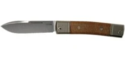 Lionsteel BestMan BM2 CVN Natural Canvas Micarta Navaja Slipjoint