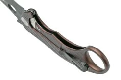 LionSteel L.E.One LE1-A-EB MagnaCut, Black, Earth Brown Aluminium, Navaja Karambit -Cuchillos Tienda de ventas LI LE1 A EB 06 lionsteel