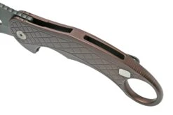 LionSteel L.E.One LE1-A-EB MagnaCut, Black, Earth Brown Aluminium, Navaja Karambit -Cuchillos Tienda de ventas LI LE1 A EB 08 lionsteel