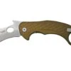 LionSteel L.E.One LE1-A-GS MagnaCut, Satin, Green Aluminium, Navaja Karambit