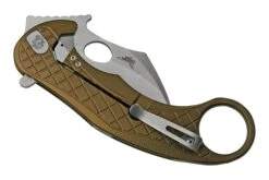 LionSteel L.E.One LE1-A-GS MagnaCut, Satin, Green Aluminium, Navaja Karambit -Cuchillos Tienda de ventas LI LE1 A GS 05 lionsteel