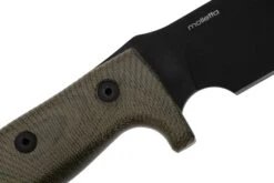 LionSteel M7B CVG Black, Green Canvas Micarta Cuchillo Fijo, Molletta Design -Cuchillos Tienda de ventas LI M7B CVG 05 lionsteel