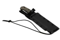 LionSteel M7B CVG Black, Green Canvas Micarta Cuchillo Fijo, Molletta Design -Cuchillos Tienda de ventas LI M7B CVG 06 lionsteel