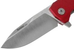 LionSteel ROK Satin Red Aluminio ROK A RS Navaja -Cuchillos Tienda de ventas LI ROK A RS 03 lionsteel rok