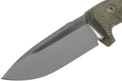LionSteel T5-CVG Green Canvas Micarta Satin Cuchillo Fijo -Cuchillos Tienda de ventas LI T5 CVG 03 lionsteel