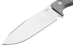 Lionsteel T6 Satin, Black Canvas Micarta T6-CVB Cuchillo Fijo -Cuchillos Tienda de ventas LI T6 CVB 03 lionsteel
