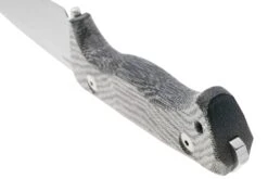 Lionsteel T6 Satin, Black Canvas Micarta T6-CVB Cuchillo Fijo -Cuchillos Tienda de ventas LI T6 CVB 04 lionsteel