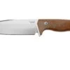 Lionsteel T6 Satin, Natural Canvas Micarta T6-CVN Cuchillo Fijo