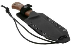 Lionsteel T6 Satin, Natural Canvas Micarta T6-CVN Cuchillo Fijo -Cuchillos Tienda de ventas LI T6 CVN 06 lionsteel