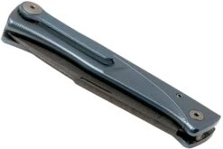 LionSteel Thrill TL-D-BL Damascus, Blue Titanium Integral Slipjoint Navaja -Cuchillos Tienda de ventas LI TL D BL 06 lionsteel