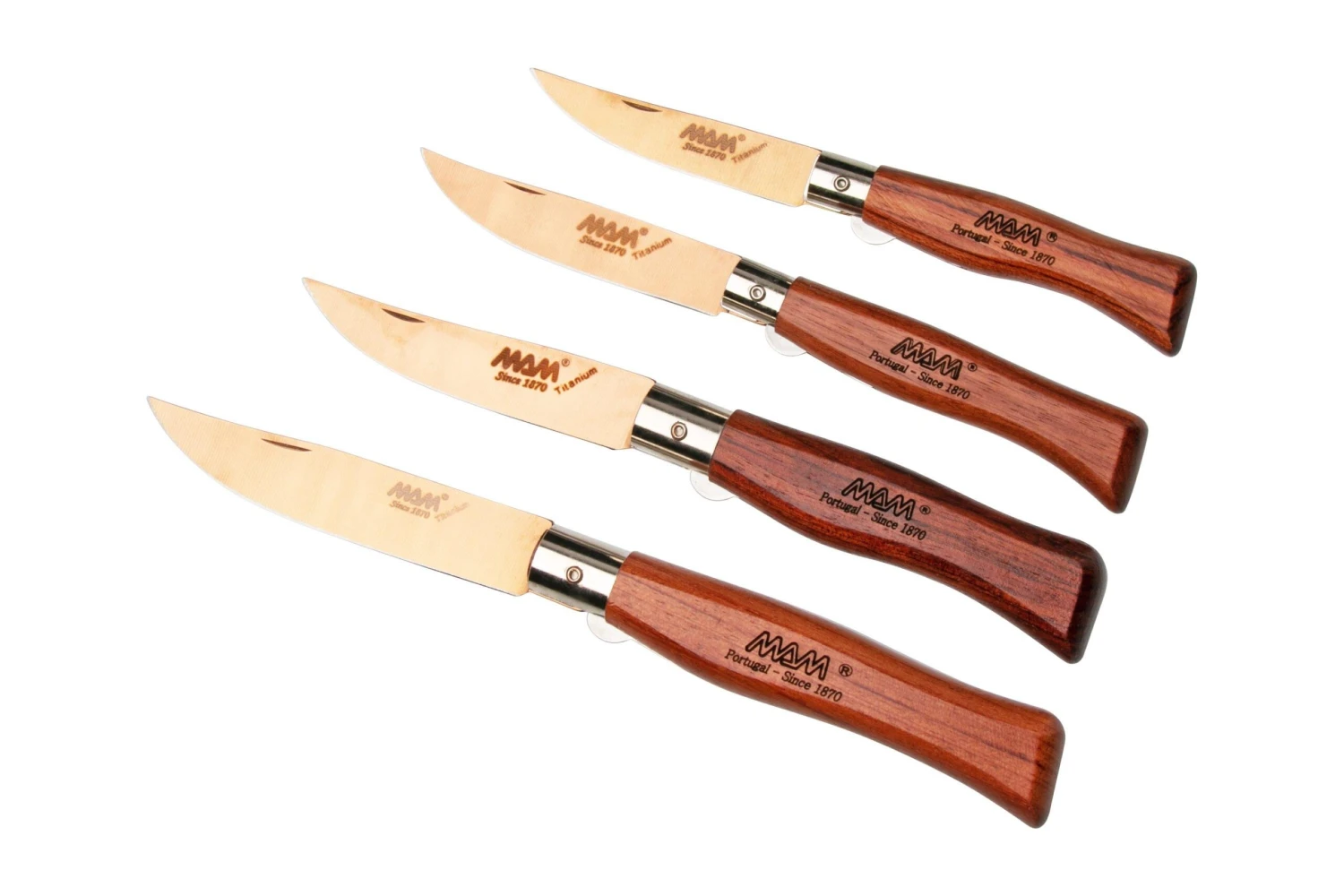 MAM Bronze Titanium Collection 2505, Juego De Navajas 4 Piezas 2 MAM Bronze Titanium Collection 2505, Juego De Navajas 4 Piezas