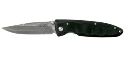 Mcusta MC-17D Classic Wave, Black Pakkawood, Cuchillo De Caballero