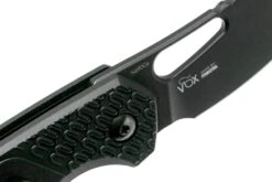 MKM Isonzo FX03-2PBK Cleaver Black FRN Navaja, Jesper Voxnaes Design -Cuchillos Tienda de ventas MMK FX03 2PBK 06 mkm knives