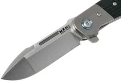 MKM Clap LS01-GT BK Titanium, Black G10 Navaja, Bob Terzuola Design -Cuchillos Tienda de ventas MMK LS01 GT BK 03 mkm knives