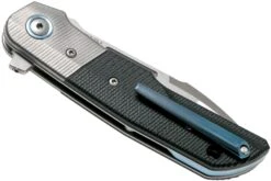 MKM Clap LS01-GT BK Titanium, Black G10 Navaja, Bob Terzuola Design -Cuchillos Tienda de ventas MMK LS01 GT BK 04 mkm knives