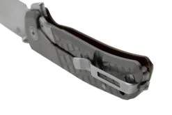 MKM Maximo MM-BUCT Burgundy Canvas Micarta Navaja, Diseño De Bob Terzuola -Cuchillos Tienda de ventas MMK MM BUCT 04 mkm