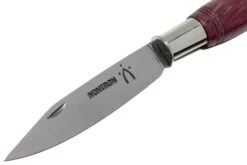 Nontron No. 25 Turning Ferrule, Amarante, Forma De Zueco NN25AMA Navaja -Cuchillos Tienda de ventas NN25AMA 03 nontron