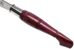 Nontron No. 25 Turning Ferrule, Amarante, Forma De Zueco NN25AMA Navaja -Cuchillos Tienda de ventas NN25AMA 06 nontron