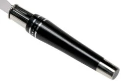Nontron No. 25 Nickel Silver Turning Ferrule, Marquetry Ebony Aluminium, Doble Virola NN25DVEBALU Navaja -Cuchillos Tienda de ventas NN25DVEBALU 05 nontron