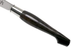 Nontron No. 25 Turning Ferrule, Ebony, Forma De Zueco NN25EB Navaja -Cuchillos Tienda de ventas NN25EB 05 nontron