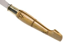 Nontron No. 25 Turning Ferrule, Boxwood, Forma De Zueco NN25 Navaja -Cuchillos Tienda de ventas NN25 05 nontron