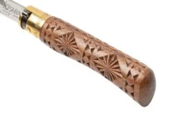 Old Bear Classical Carved Walnut L, 9307-21-LNI Navaja -Cuchillos Tienda de ventas OB9307 21 LNI 07 oldbear