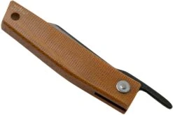 Ohta FK5 Higonokami-navaja, Natural Canvas Micarta -Cuchillos Tienda de ventas OHTA OFF FK5 M N 04 ohta knives