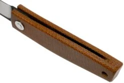 Ohta FK5 Higonokami-navaja, Natural Canvas Micarta -Cuchillos Tienda de ventas OHTA OFF FK5 M N 05 ohta knives