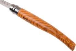 Opinel Navaja No. 12 Slim Line, Acero Inoxidable, Madera De Olivo -Cuchillos Tienda de ventas OP001145 06 opinel op001145 06