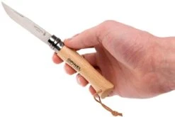 Opinel Navaja No. 7 Classic, Acero Inoxidable, Longitud De La Cuchilla 8 Cm -Cuchillos Tienda de ventas OP001372 07 opinel op001372 07