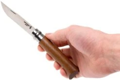 Opinel Navaja No. 8 Luxury Range, Acero Inoxidable, Madera De Nogal -Cuchillos Tienda de ventas OP002025 07 opinel op002025 07