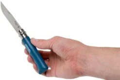 Opinel Navaja No. 08RV Dark Blue, Acero Inoxidable, Longitud De La Cuchilla 8,5 Cm -Cuchillos Tienda de ventas OP002263 07 opinel