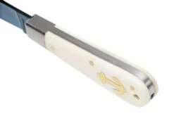 Otter Anchor Knife 173 KN M.L Large Blue Carbon, Bone, Brass Anchor, Navaja -Cuchillos Tienda de ventas OR173KNML 07 otter