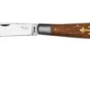 Otter Anchor Knife 173 Large Carbon, Sapeli, Brass Anchor, Navaja -Cuchillos Tienda de ventas OR173 01 otter