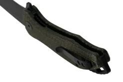 QSP Knife Raven QS122-D2 Rough Brown Micarta, Black D2, Navaja -Cuchillos Tienda de ventas QS122 D2 04 qsp