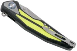 Rike Knife Tulay Black-Fluorescent Green Navaja -Cuchillos Tienda de ventas RK TULAY BFG 04 rike knives