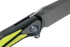 Rike Knife Tulay Black-Fluorescent Green Navaja -Cuchillos Tienda de ventas RK TULAY BFG 06 rike knives