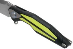 Rike Knife Tulay Black-Fluorescent Green Navaja -Cuchillos Tienda de ventas RK TULAY BFG 07 rike knives