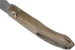 Real Steel Stella Green Canvas Micarta 7057 Knivesandtools Exclusive Navaja, Diseño Poltergeist -Cuchillos Tienda de ventas RL7057 05 real steel